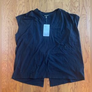 Athleta Black Short Sleeve Tee